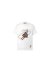 Louis Vuitton Grafisches T-Shirt aus Baumwolle mit Stickereien Weiß Herren