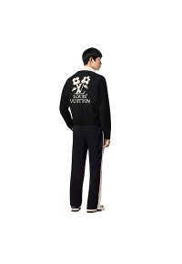 Louis Vuitton mit Logostickerei Schwarz Herren