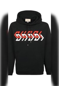 Gucci Print Pullover Schwarz Herren