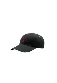 Ami Paris Ami de Coeur Baseball Cap Schwarz