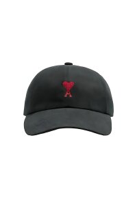 Ami Paris Ami de Coeur Baseball Cap Schwarz