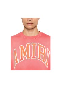 Amiri Logodruck Vintage T-Shirt Rot Herren