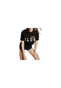 Dsquared2 ICON Logo Damen T-Shirt Schwarz