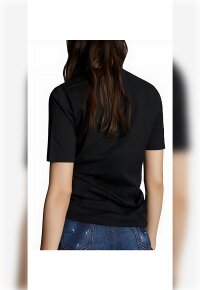 Dsquared2 ICON Logo Damen T-Shirt Schwarz